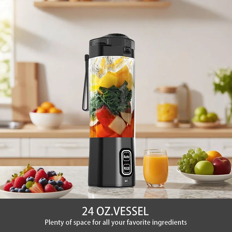 700ml Portable USB Rechargeable Blender — Fresh Juice On The Go