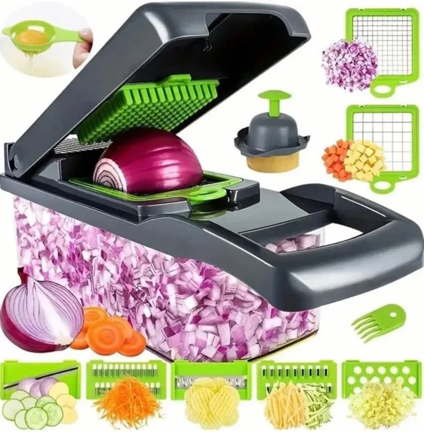 Picador Multifuncional de Verduras 14 en 1